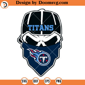 Tennessee Titans SVG, Titans Skull Logo SVG, Tennessee Titans NFL Football Team SVG Files For Cricut