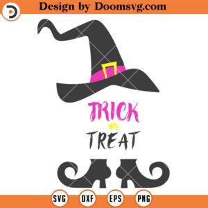 Trick Or Treat Witchy SVG, Witch SVG, Halloween SVG