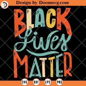 Vintage BLM SVG, Black Lives Matter SVG, Afro SVG, Equality SVG
