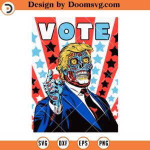 Vote Trump SVG, Donald Trump Skull SVG, Political SVG