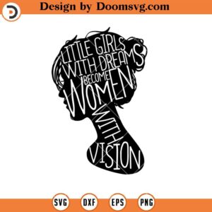 Feminist SVG, Womens Rights SVG, Girl Silhouette SVG