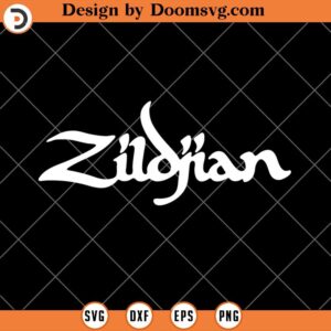 Zildjian Logo, Zildjian Cymbals College Drums SVG, Drum Logo SVG