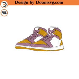 Air Jordan 1 Mid SE GS Arctic Pink PNG, Sneakers PNG Download