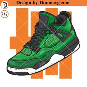 Air Jordan 4 Retro Manila PNG, Sneaker Art PNG Download