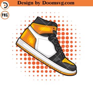 Air Jordan1 High Shinedown Attention PNG, Sneaker PNG Download