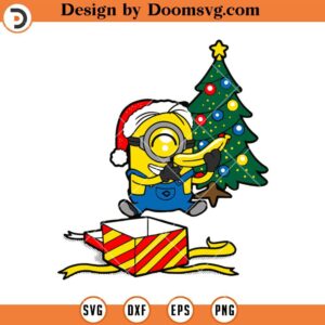 All I Want For Christmas Is A Banana SVG, Minion Christmas SVG