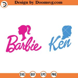 Barbie And Ken Shirt SVG, Barbie Doll SVG, Barbie Retro 80s SVG