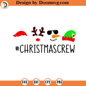 Christmas Crew SVG, Christmas ELF SVG