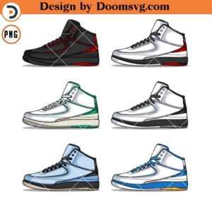 Collection Air Jordan 2 PNG, Sneaker Collection PNG Download