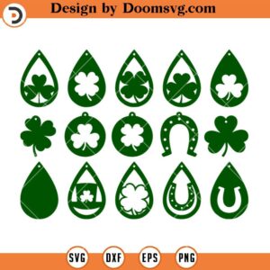 Eardrop Idea For St Patricks Day SVG, Eardrop SVG