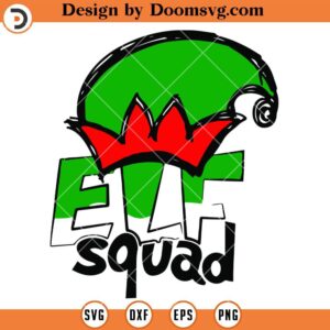 Elf Squad SVG, Christmas ELF SVG