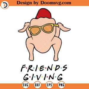 Friends Happy Thanksgiving SVG, Monica Turkey SVG