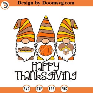 Gnomie Thanksgiving SVG, Happy Thanksgiving SVG