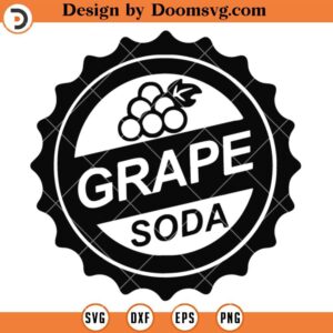 Grape Soda Pin SVG, Laser Cut File, Up Download Digital File