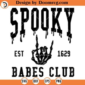 Halloween SVG, Spooky Babes SVG, Witchy Designs, Witch SVG
