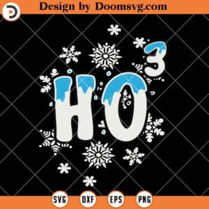 Ho Ho Ho SVG, Christmas Gift SVG