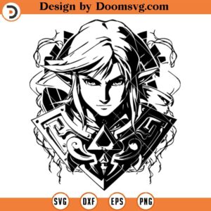 Link SVG, Zelda Link SVG, Tears of the Kingdom SVG