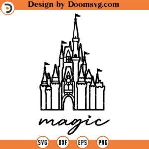 Magic Castle SVG, Mickey SVG, Park SVG