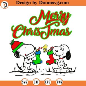 Merry Christmas Snoopy SVG, Snoopy Shirt SVG