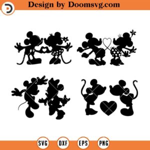 Mickey Mouse Minnie Mouse Couple SVG, Disney Mickey Minnie Couple SVG