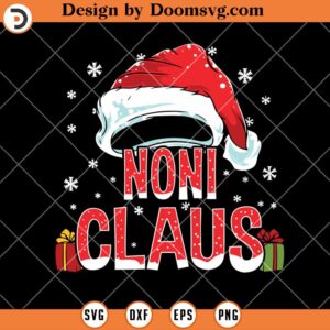 Noni Claus SVG, Merry Christmas Christmas SVG