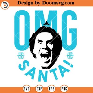 OMG Santa SVG, Elf Christmas SVG, Merry Christmas SVG