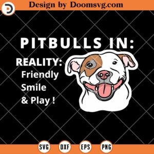 Pitbull Dog SVG, Pitbull Lover SVG