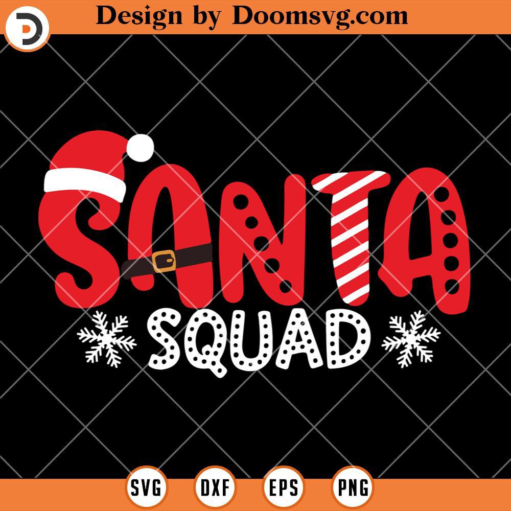 Santa Squad SVG, Christmas SVG - Doomsvg