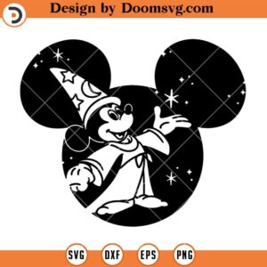 Sorcerer Disneyland SVG, Mickey Ears SVG