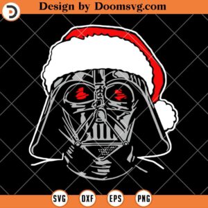 Star Wars SVG Christmas SVG, Santa Darth Vader SVG