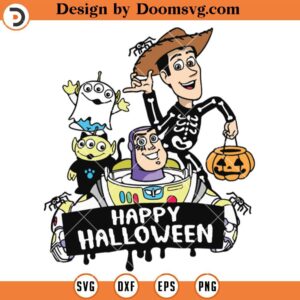 Toy Story Halloween SVG, Disneyland Halloween SVG