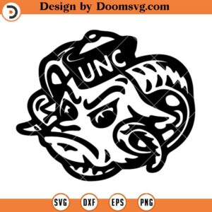 UNC Rameses Head Logo SVG, Basket Ball SVG