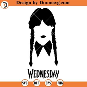 Wednesday Addams Films SVG, Wednesday Character SVG