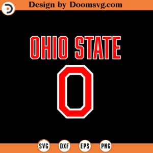 State of Ohio Varsity Style College Style State of Ohio Tank Top SVG Design Download, Baseball SVG, Baseball SVG