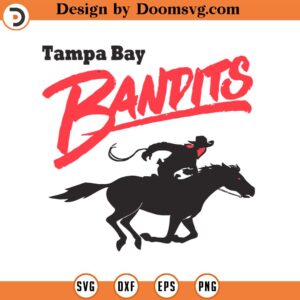 Vintage Tampa Bay Bandits Football Classic SVG Design Download, Baseball SVG, Baseball SVG