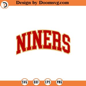 Niners Football SVG Design Download, Baseball SVG, Baseball SVG