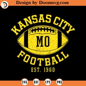 Kansas City Football Vintage KC Missouri Chief Retro Gift SVG Design Download, Baseball SVG, Baseball SVG