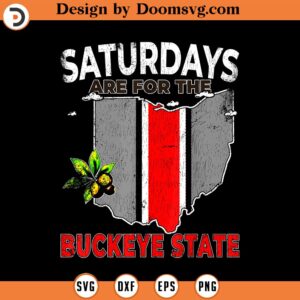 Vintage Saturdays Are For The Buckeye State Grunge Design SVG Design Download, Baseball SVG, Baseball SVG