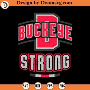 Buckeye Strong Ohio Sports Lovers SVG Design Download, Baseball SVG, Baseball SVG