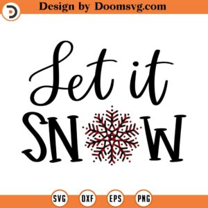 Let It Snow Sublimation PNG, Red Plaid Sublimation, Merry Christmas PNG, Christmas png, Christmas Shirt png, Sublimation Files, PNG Files