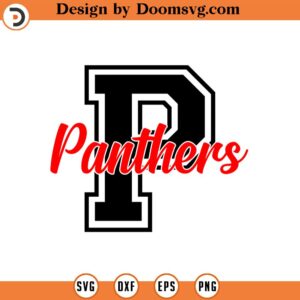 Panthers Svg, Go Panthers Football Svg, Run Panthers Baseball Svg, Cheer Mom Shirt Cut File Cricut, Png Pdf Eps, Vector, Stencil