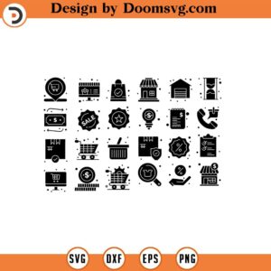 Social Media Content Creator Icons SVG Facebook Icon Bundle,Social Media Symbols, Cricut Files, Blog and Website Icons, ClipArts 116