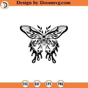 Butterfly svg butterfly clipart Boho svg clipart Boho butterfly svg Celestial svg cameo files cricut cut file Commercial Use 179