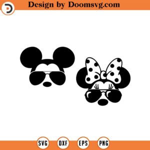 Mickey And Minniee Sketch svg, mickey svg, minnie mouse svg, print svg, sitckers svg, clipart, cutting files for cricut silhouette 249