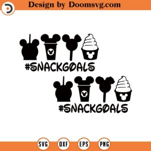 Snack goals SVG Bundle, Mouse SVG Bundle, Magic Castle Vacation, cut file, clipart, svg files for cricut, svg, dxf, eps, png, sublimation