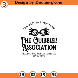 Quibbler Association SVG Magic Wizard SVG Wizarding School SVG Sublimation Design Circuit Cut File Printable Design Pdf Png