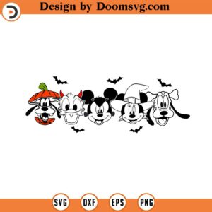 Mouse Halloween Costume Svg, Magic Castle Halloween Svg, Mouse Clubhouse Svg, Magic Castle Halloween Svg, Png, Cricut Sublimation