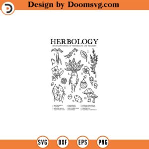 Herbology Plants SVG Mandrake Png Hogwarts witchcraft and wizardry Herbology Magic School SVG Magic Wizard png Pdf Jpg Png