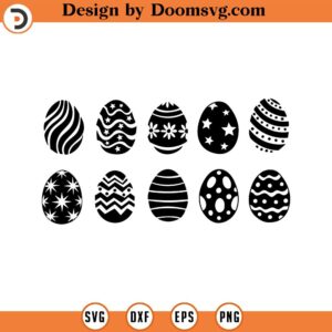 Easter egg SVG, easter clipart, easter svg,Rabbit Cut files for Cricut easter doodle Bunny SVG Bundle Easter Bunnies