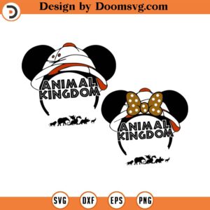 Bundle Animal Kingdom Svg, Mouse Animal Kingdom Svg, Magical Kingdom Svg, Magic Castle, Family Vacation Svg, Family Trip Svg, Vacay Mode Svg